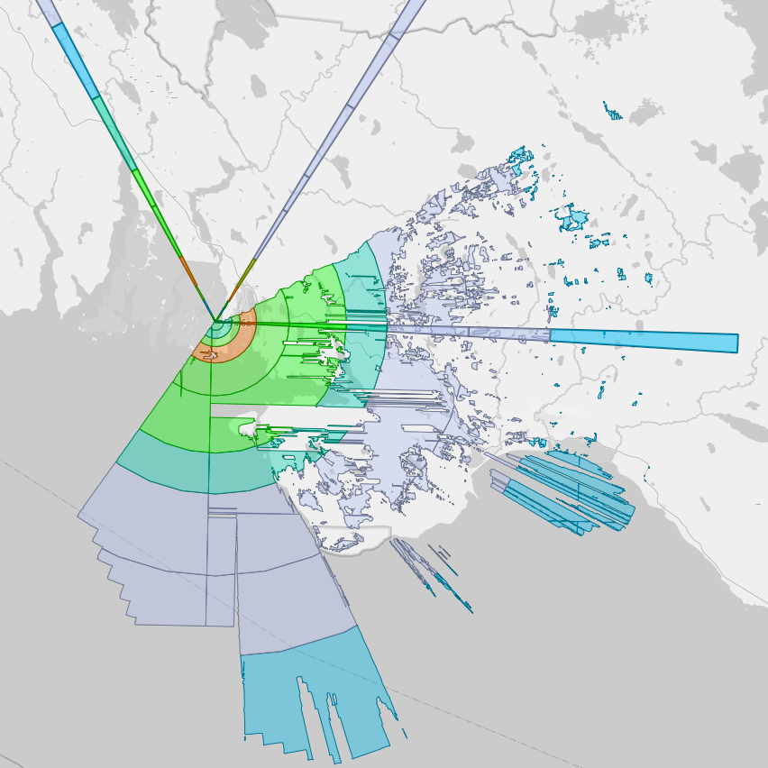 Maps for tech services